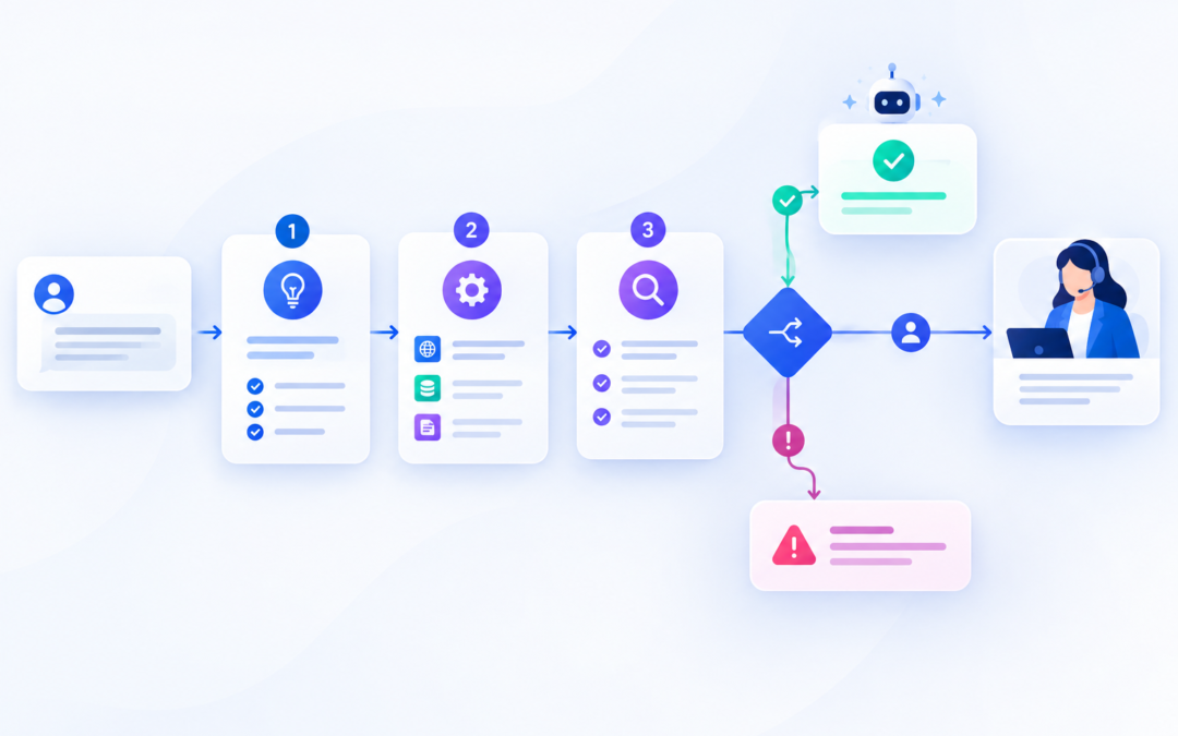Multi-step workflows, autonomously run